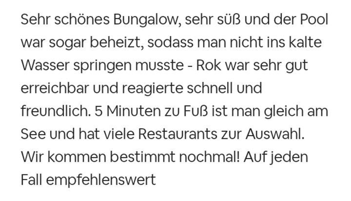 Bungalows Sonnenblume Am Klopeiner See 상트칸지안 외부 사진